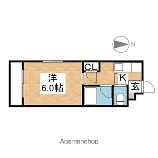 ラ・フォーレ駒方 B棟【2階】の間取り