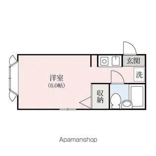 モンパレス安中第6・2号棟【1階】の間取り