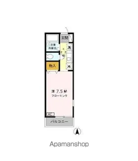 東京都小金井市梶野町1丁目【アパート】の間取り