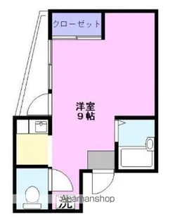 アンジェ大学前【205号室】の間取り