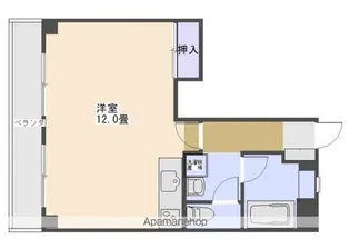 Gラインビル【8階】の間取り