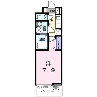 ソフィアフルールⅡ【2階】の間取り