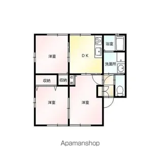 フォルテシモC【2階】の間取り