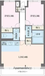 スカイコート【3階】の間取り