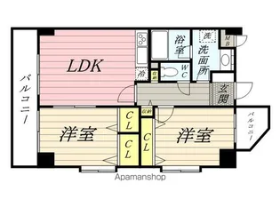 パレット【3階】の間取り