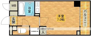 プランドールマサキ【8階】の間取り
