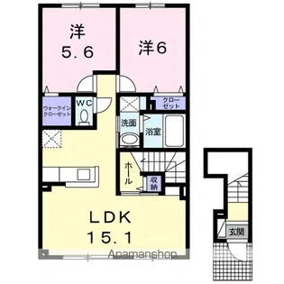 プリマベーラ【2階】の間取り