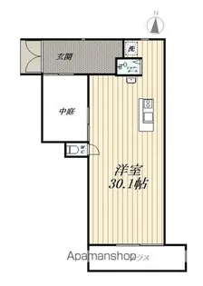 アパートメント クラウド 南棟【9号室】の間取り