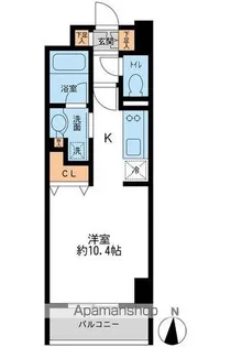 レジデンス両国駅前【5階】の間取り