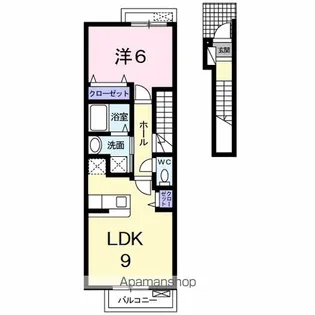 リバージュ 2【2階】の間取り