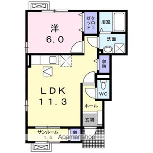 リーブル【1階】の間取り
