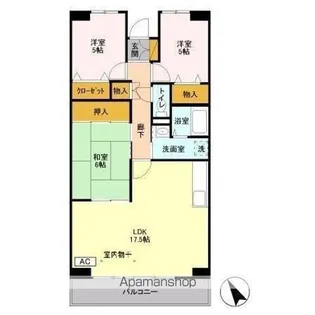 エスポワール八千代【4階】の間取り