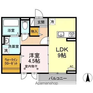 LFハイムⅡ【3階】の間取り