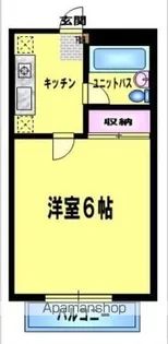 長野県長野市大字鶴賀田町【アパート】の間取り