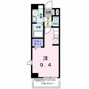 ペガズ【206号室】の間取り