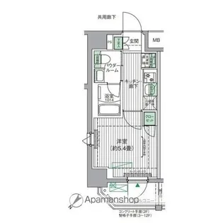 BPRレジデンス青砥【4階】の間取り