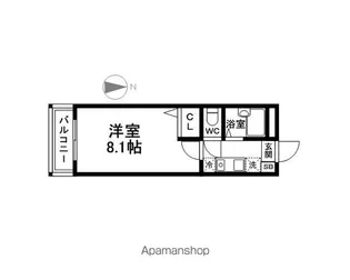 パレステージⅡ【3階】の間取り