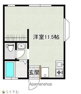 リベルテ今井【1階】の間取り