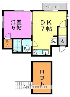 ガーデン杉並【2階】の間取り