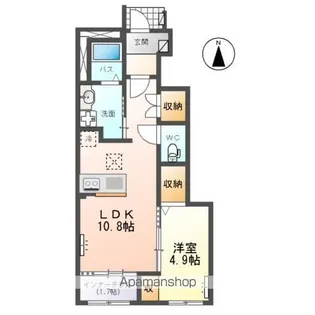 ネオ・セフィラⅡ【1階】の間取り