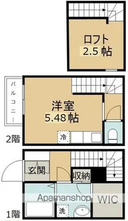 RAGGIO旭ヶ丘【1階】の間取り