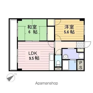 千葉県千葉市稲毛区小仲台8丁目【マンション】の間取り