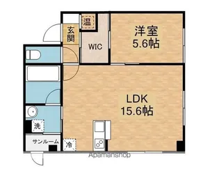 LA BELLA VITAⅡ【4階】の間取り