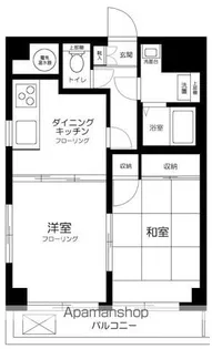 クレアパーク野方【3階】の間取り