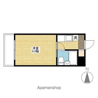 CION伊福町【2階】の間取り