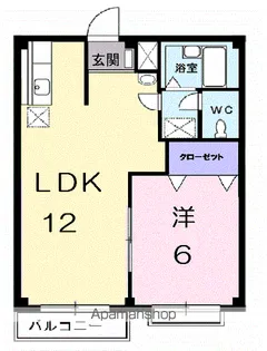 アーバン21【205号室】の間取り
