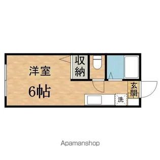 ワンダーランド【202号室】の間取り