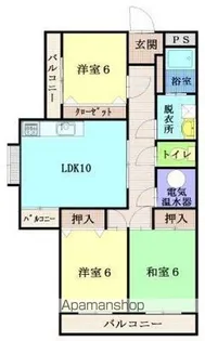 ヴィラ豊富【401号室号室】の間取り