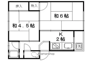 春日マンション【3階】の間取り