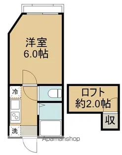 イートンハウス宮千代【101号室】の間取り