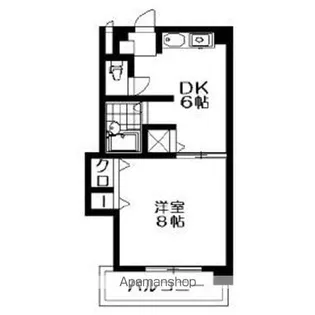 フローラ5【402号室】の間取り