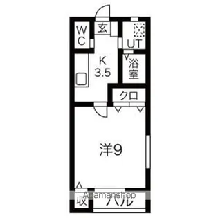 プリムヴェール S棟【1階】の間取り