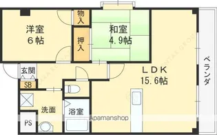 アーデンハウス菊谷【2階】の間取り