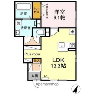 セジュール沼ノ端中央Ⅵ【1階】の間取り