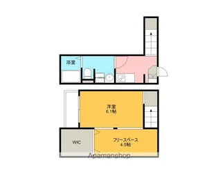 GRANDOLE志賀本通Ⅱ【2階】の間取り