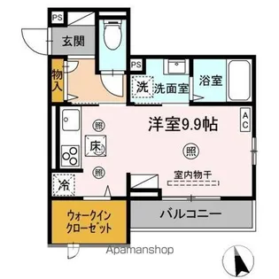 ロイヤルステージ東津田A棟【1階】の間取り