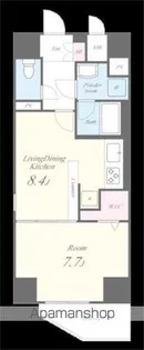 PRIME COZY【13階】の間取り