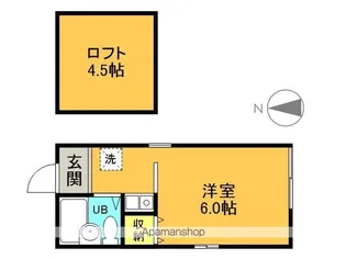 プチグレイス塚口弐番館【1階】の間取り