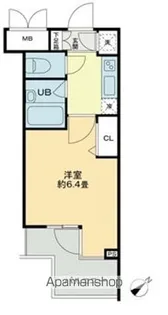 クロスレジデンス蒲田【7階】の間取り