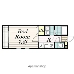 千葉県千葉市中央区祐光1丁目【アパート】の間取り