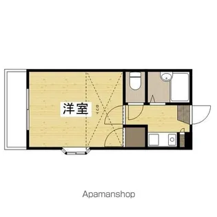 旭本町第2レジデンス【1階】の間取り