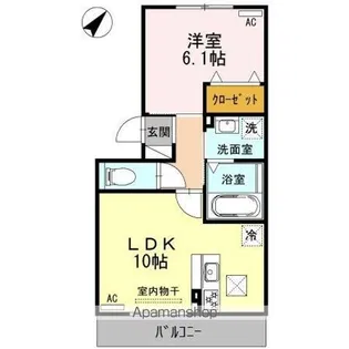 フォレスターパーク【1階】の間取り