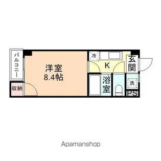 ESPOIRB.B【205号室】の間取り