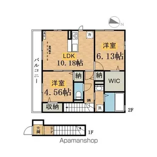 ルミナーレ【2階】の間取り