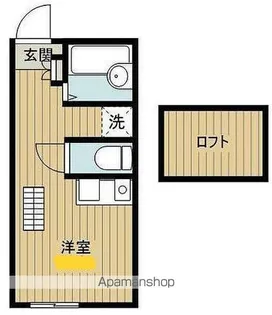 フロレゾン相模原【1階】の間取り