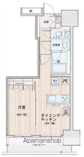 エスティメゾン錦糸町Ⅱ【9階】の間取り